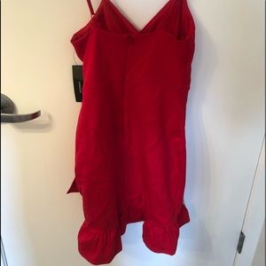 sealed with a kiss red bodycon dress